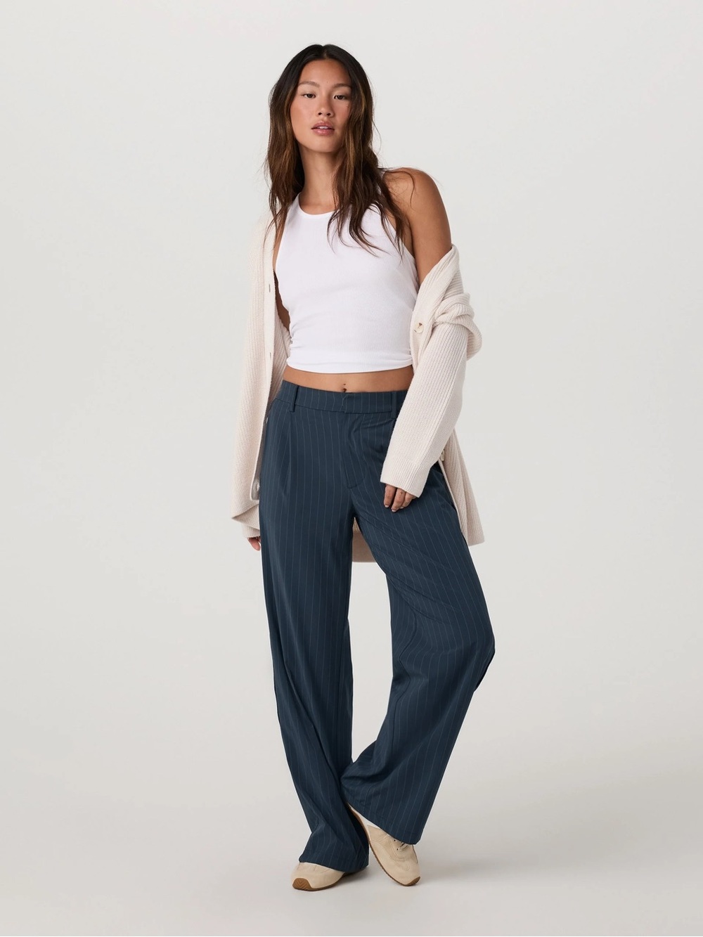 Vuori Villa Pinstripe Trouser Pant